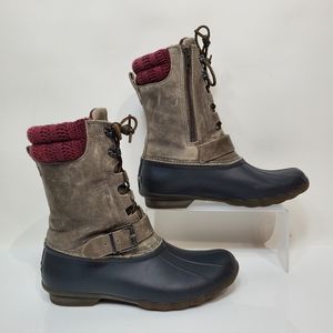 Sperry Saltwater Misty Rain Waterproof Duck Boots
